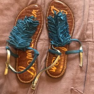 Sam Edelman fringe sandals